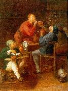 Adriaen Brouwer The Smokers or The Peasants of Moerdijk Germany oil painting artist